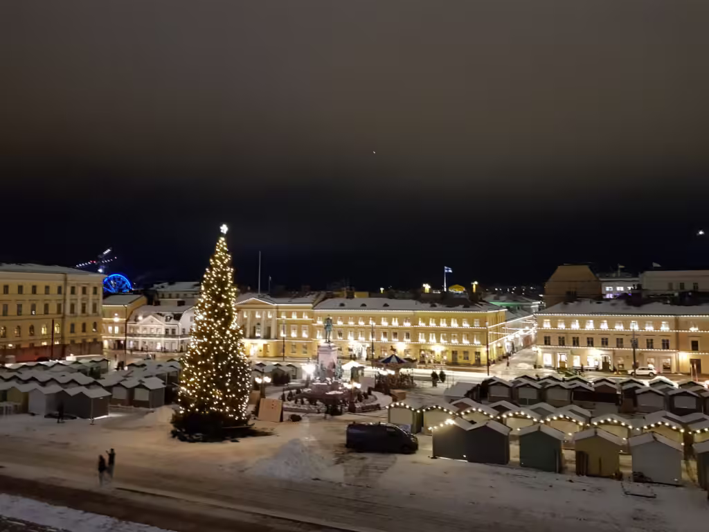Weekend w Rovaniemi - z wizytą u Świętego Mikołaja - widok z Katedry