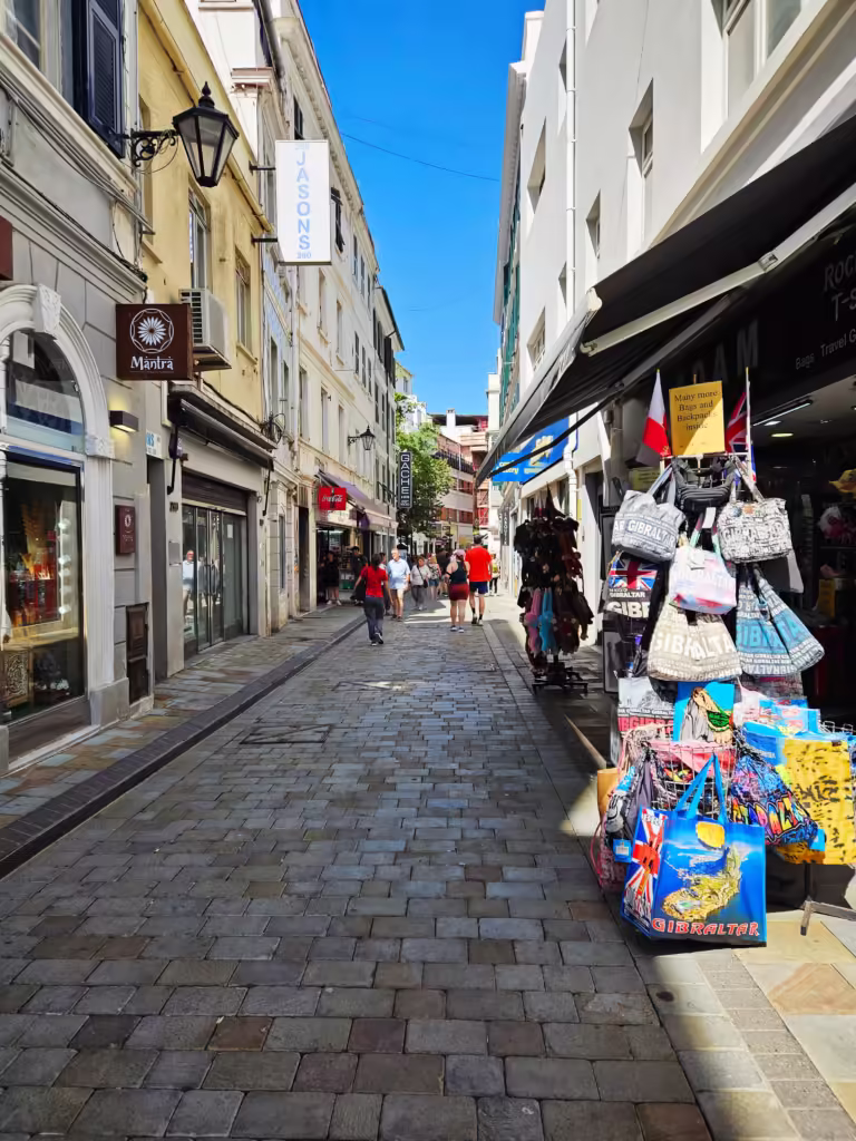 Main Street - zwiedzanie Gibraltaru