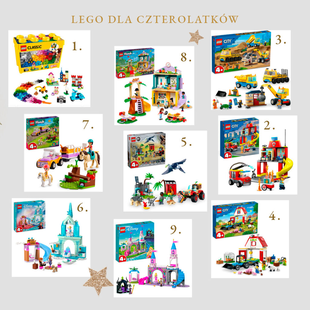 Co kupić dziecku na święta? Lego dla czterolatków