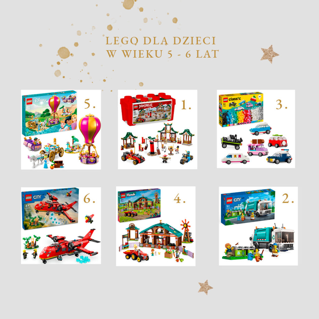 Prezent na święta dla przedszkolaka - lego