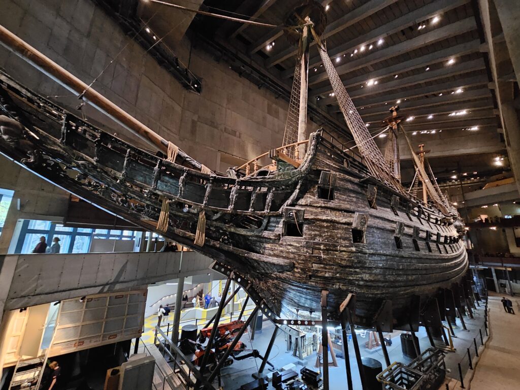 Zwiedzanie Muzeum Vasa w Sztokholmie