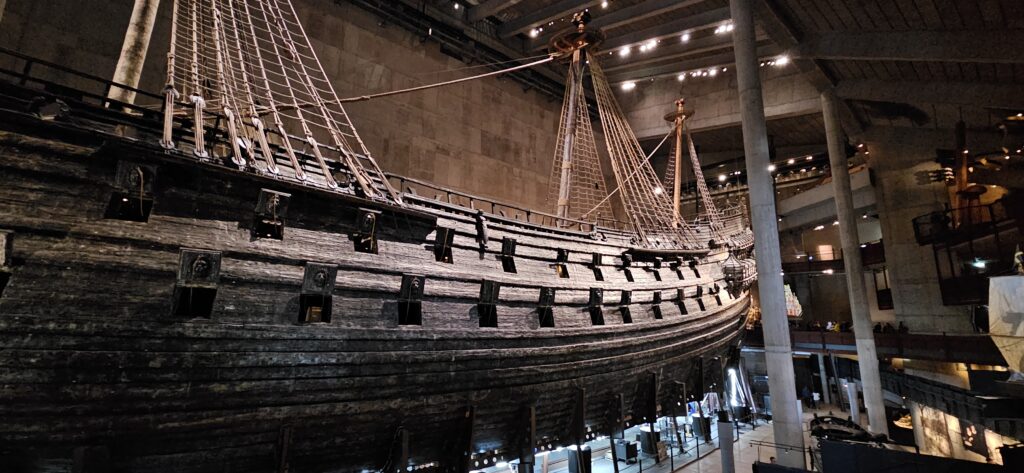 Zwiedzanie Muzeum Vasa - ogrom okrętu