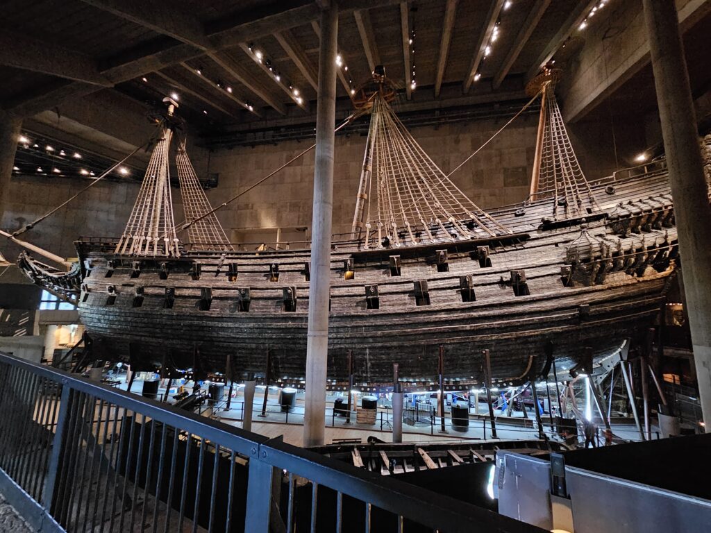 Zwiedzanie Muzeum Vasa w Sztokholmie